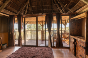 Chalet 2 view from bedroom