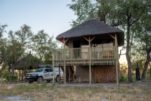 Chalet 3 with waterhole view